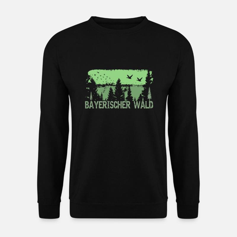 Bavarian forest - Unisex Sweatshirt - black