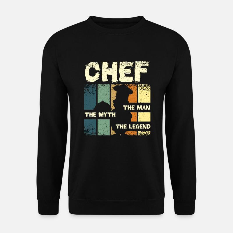 Chef the legend - Unisex Sweatshirt - black