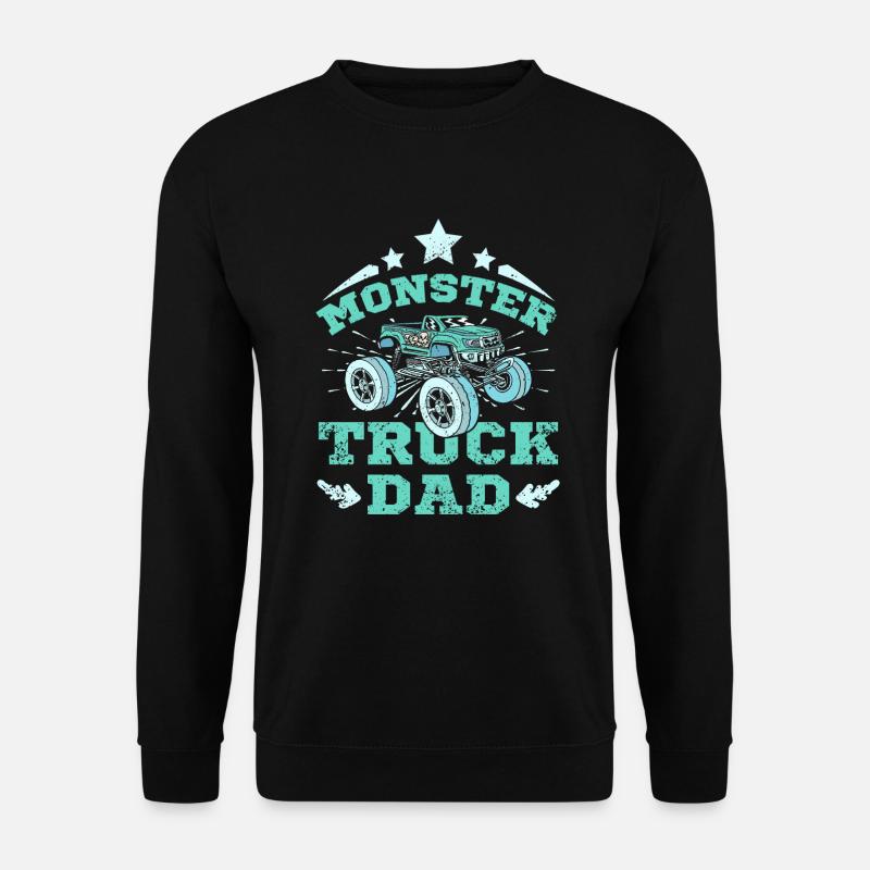 Monster Truck Dad - Unisex Pullover - Schwarz