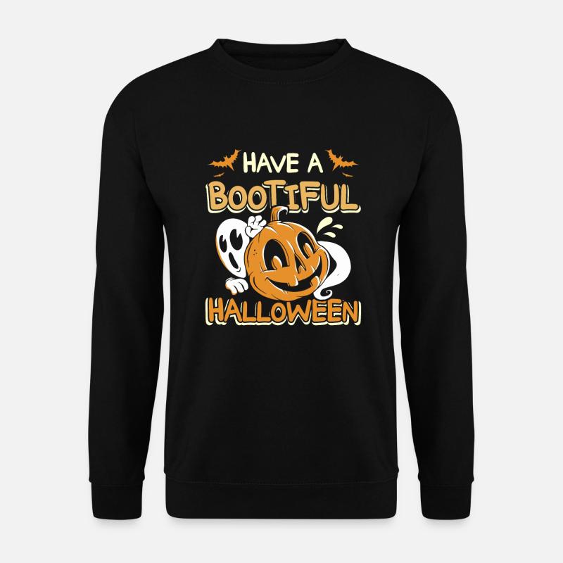 Have a bootiful halloween - Unisex Sweatshirt - black