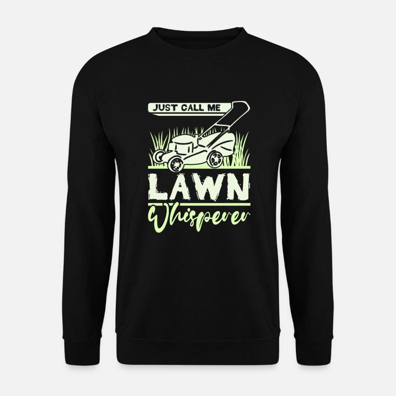 Appelez-moi simplement chuchoteur de pelouse - Sweat-shirt Unisexe - noir