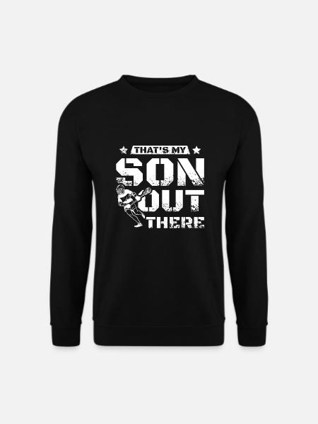 C’est mon fils là-bas crosse - Sweat-shirt Unisexe - noir