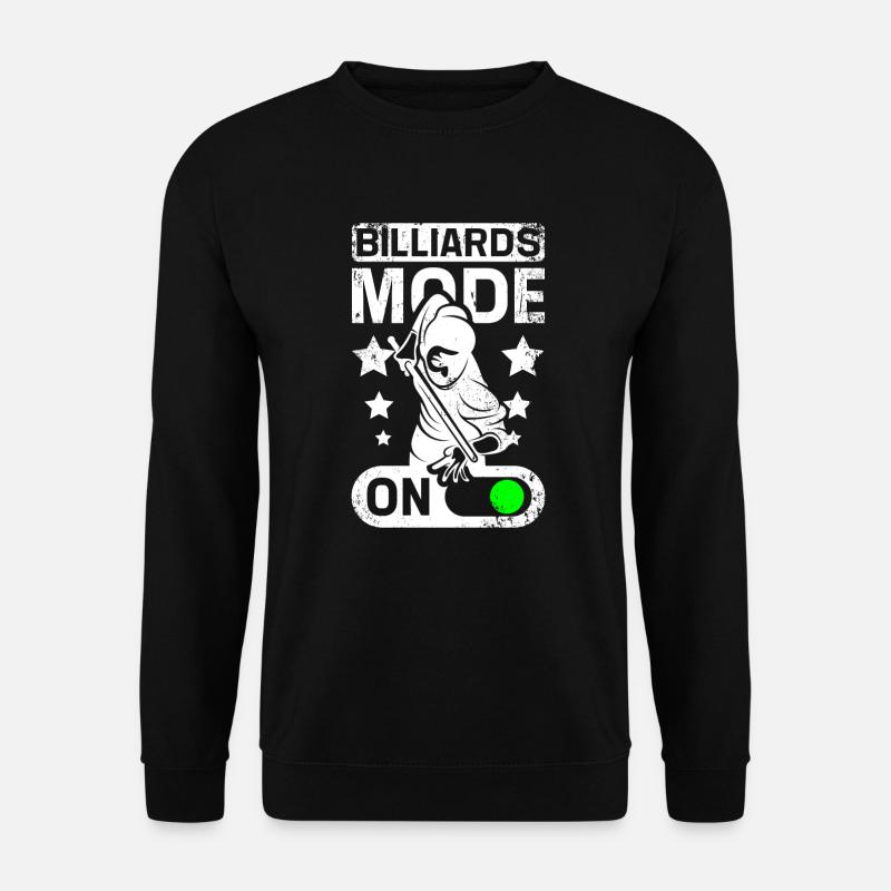 Billiards mode on - Unisex Pullover - Schwarz