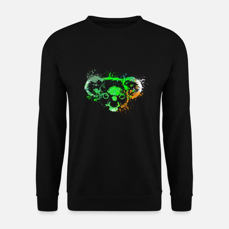 Splash Art Koala Bear - Unisex Sweatshirt - black