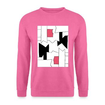 Lesezeichen - Unisex Pullover - Pink - Vorne