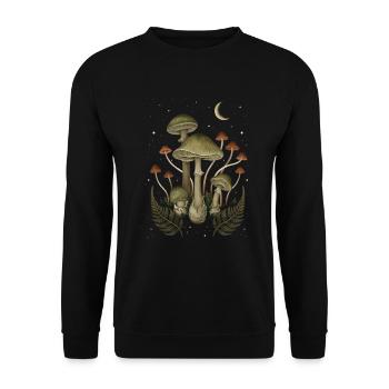 T-shirt Death Cap - Sweat-shirt Unisexe - noir - Devant - Alina (178cm) & Michal (187cm)