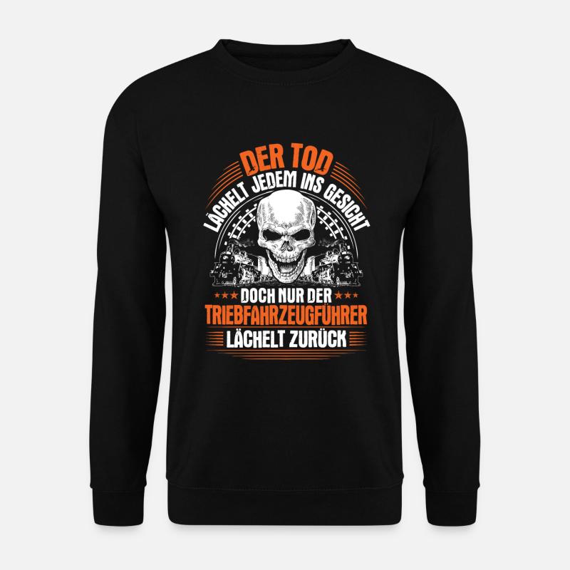 Triebfahrzeugführer Lokführer Lokomotivführer - Unisex Pullover - Schwarz