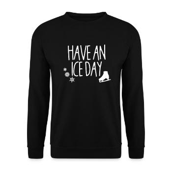 Figure skating - Unisex Sweatshirt - black - Front - Alina (178cm) & Michal (187cm)