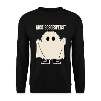 Abstiegsgespenst - Unisex Pullover - Schwarz - Vorne - Alina (178cm) & Michal (187cm)