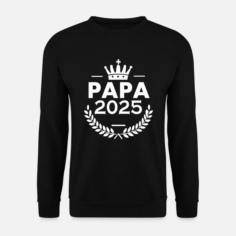 Papa 2025 - Unisex Pullover - Schwarz