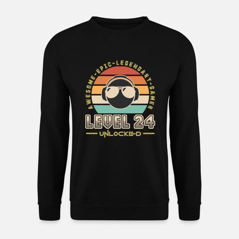 Stufe 24 - Unisex Pullover - Schwarz