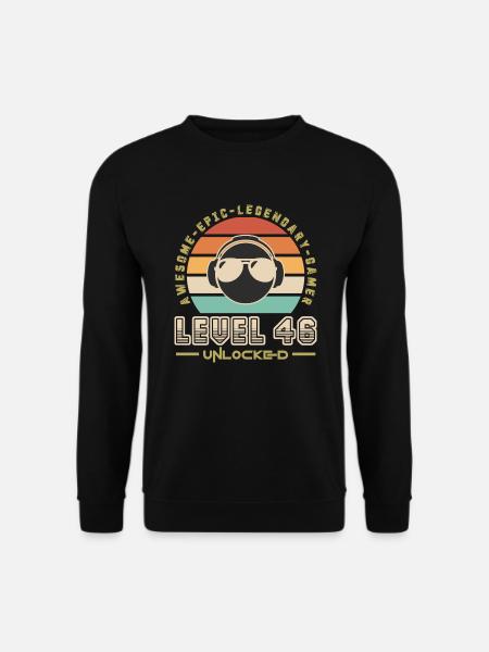 Level 46 - Unisex Sweatshirt - black