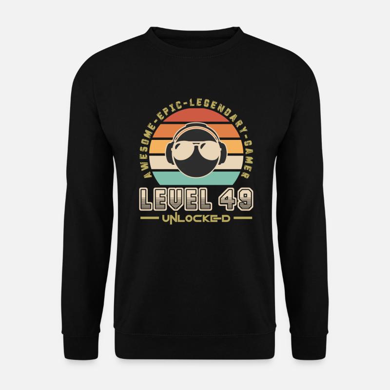 Level 49 - Unisex Sweatshirt - black