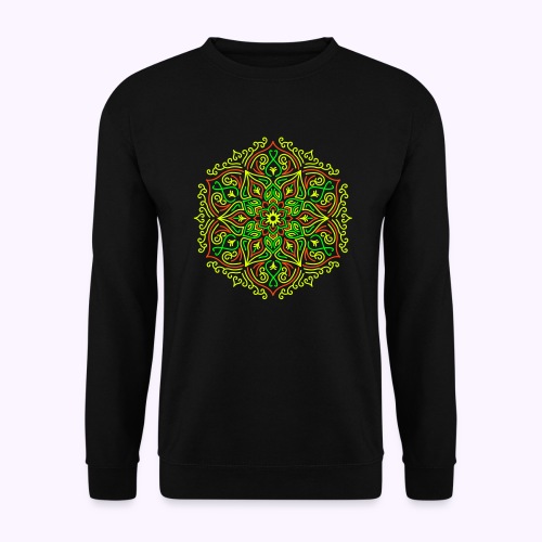 Fire Lotus Mandala - Unisex sweater