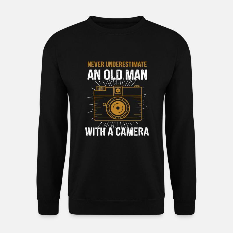 Camera photographer gift - Unisex Sweatshirt - black