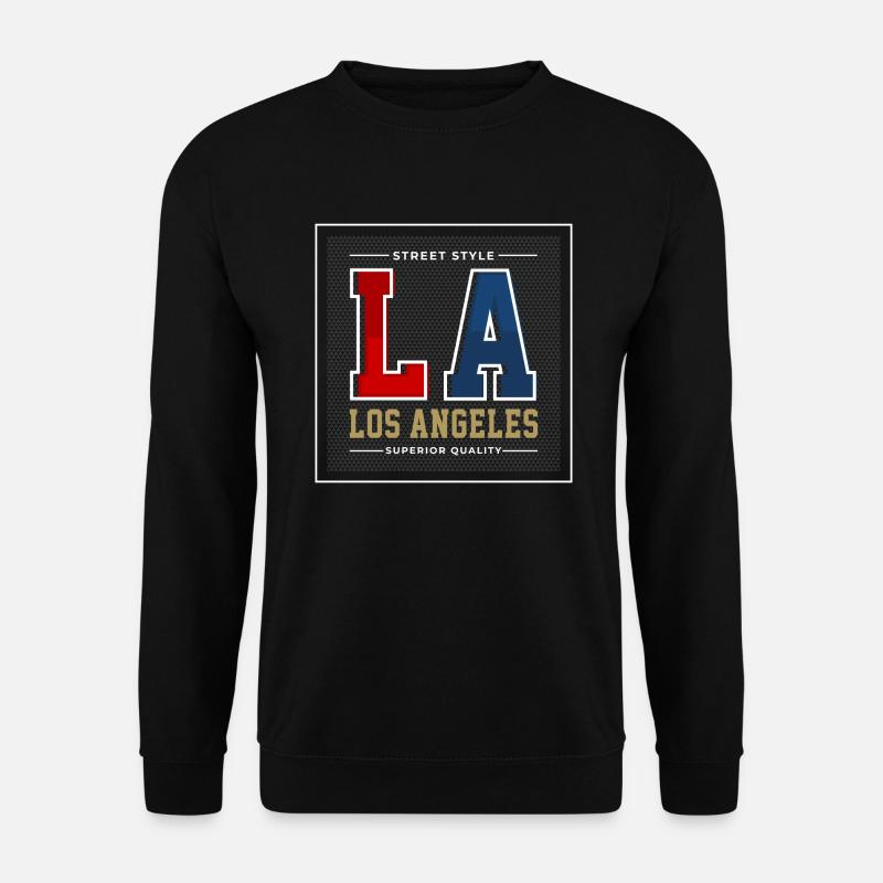 Los Angeles - Unisex Pullover - Schwarz