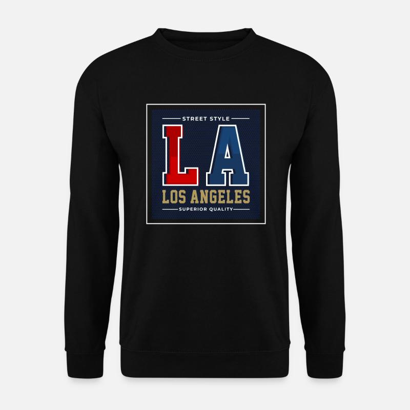 Los Angeles - Unisex Pullover - Schwarz