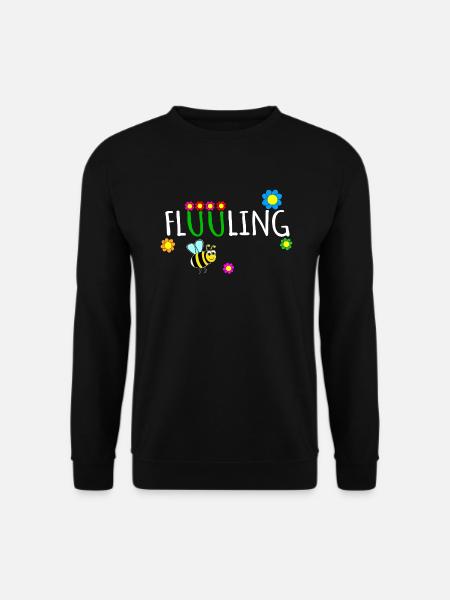 Frühling Hummel - Unisex Pullover - Schwarz