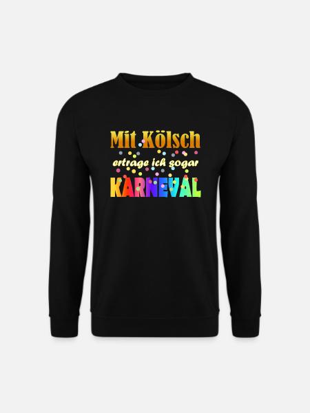 Karneval Kölsch - Unisex Pullover - Schwarz