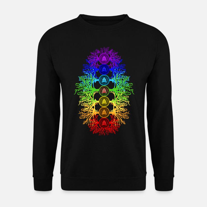 Chakra Energy - Unisex Sweatshirt - black