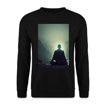 Zen - Unisex Pullover - Schwarz - Vorne - Alina (178cm) & Michal (187cm)
