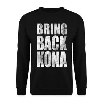 KONA 2023 SWIM CYCLING RUNNING SPORT TRIATHLET - Unisex Pullover - Schwarz - Vorne - Alina (178cm) & Michal (187cm)