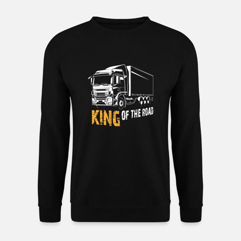 King of the Road - Unisex Pullover - Schwarz
