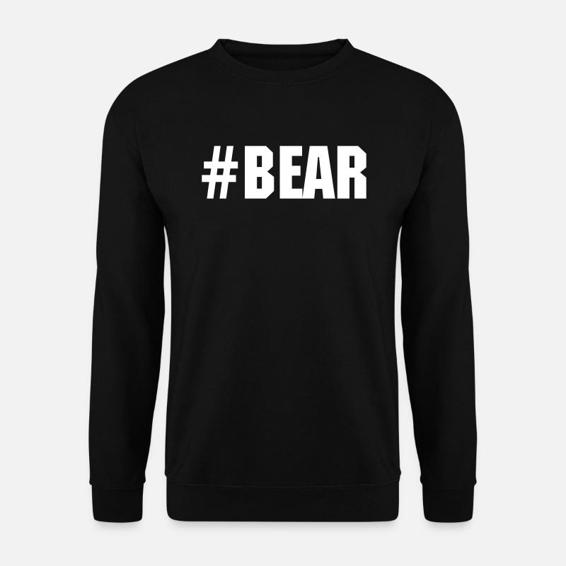 Bear - Unisex Sweatshirt - black