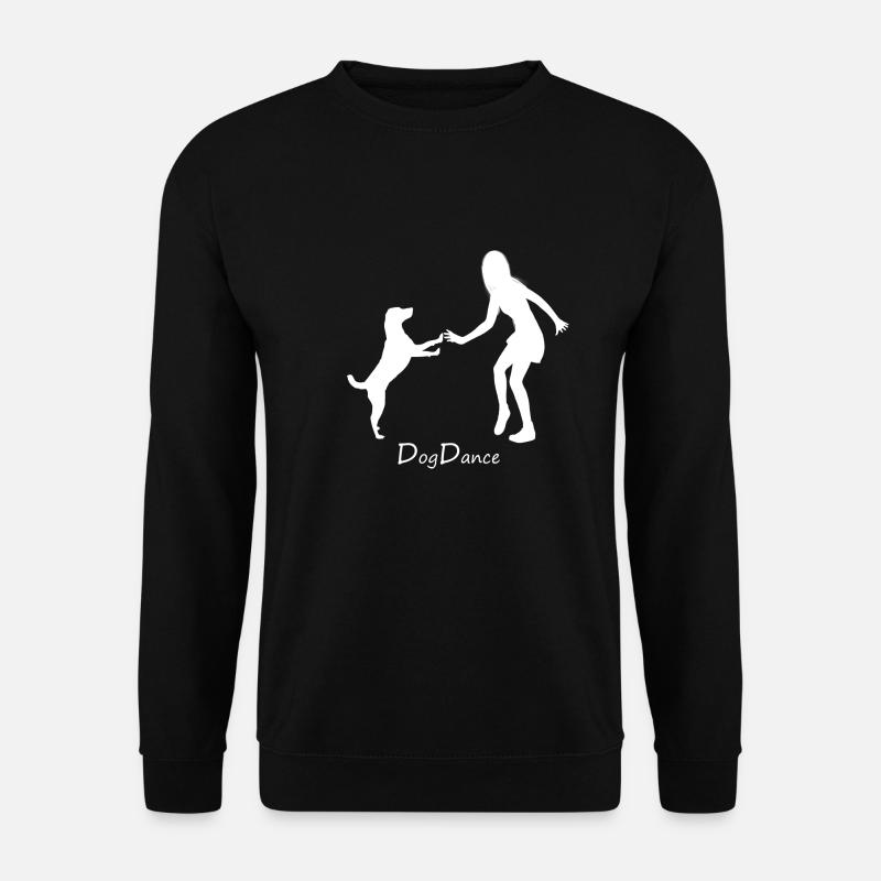 T Shirt Dog Dance - Unisex Sweatshirt - black