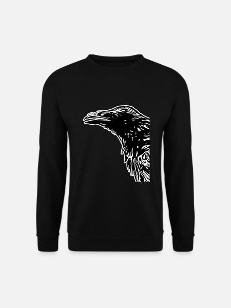 Corbeau - Sweat-shirt Unisexe - noir
