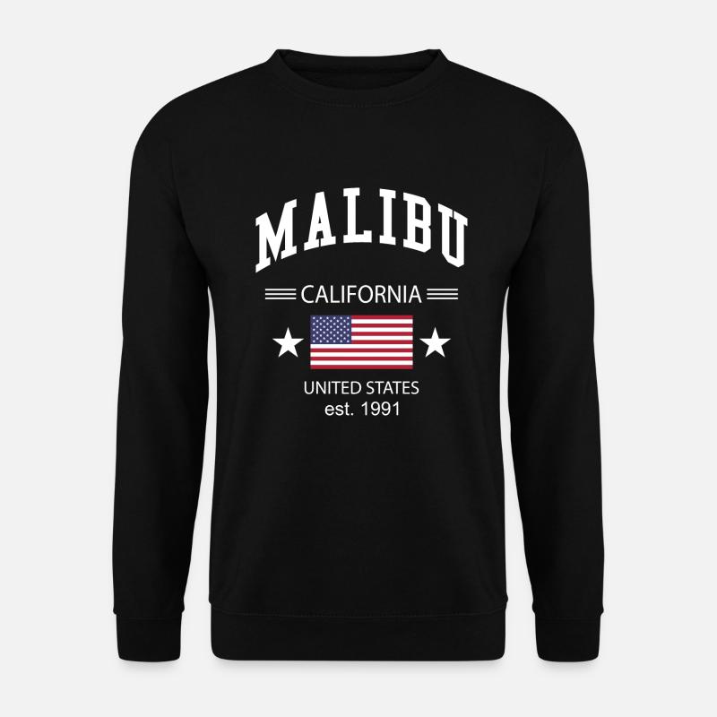 Malibu - Unisex Pullover - Schwarz