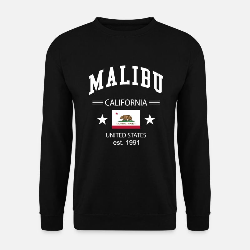 Malibu - Unisex Pullover - Schwarz