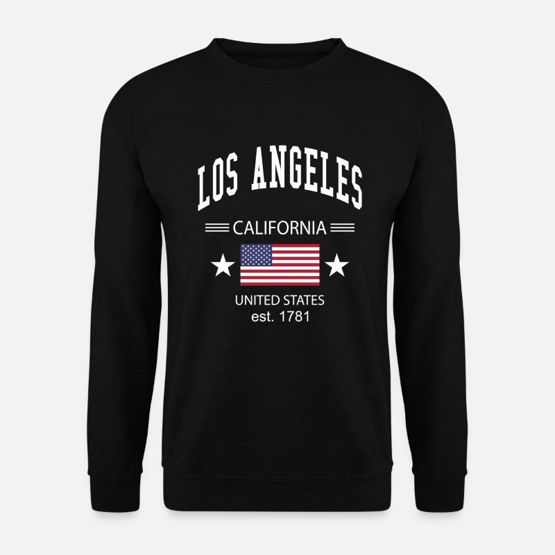 Los Angeles - Unisex Pullover - Schwarz