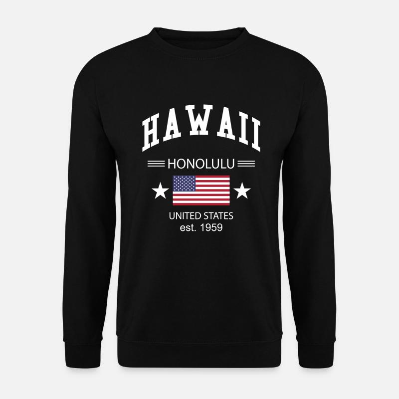 Hawaï - Sweat-shirt Unisexe - noir