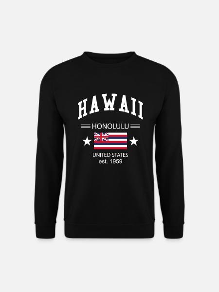 Hawaii - Unisex Pullover - Schwarz