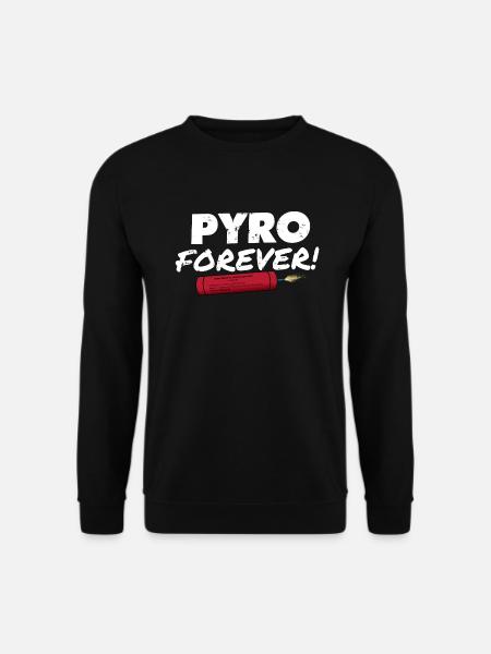 Pyro Forever - Unisex Pullover - Schwarz