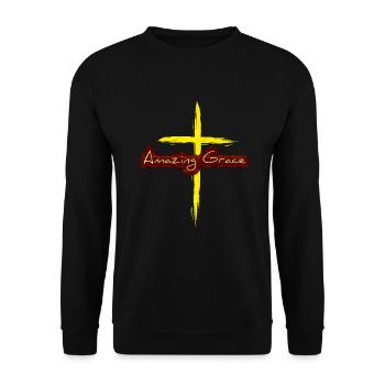 Holy Spirit Holy Spirit - Unisex Sweatshirt - black - Front - Alina (178cm) & Michal (187cm)