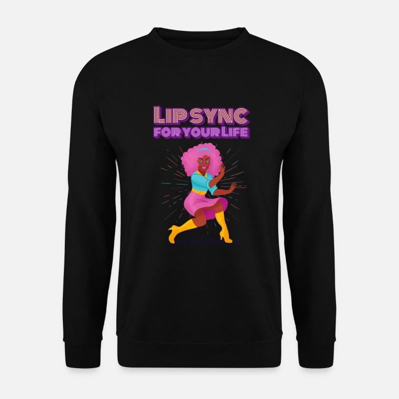 Drag Queen Drag Queen - Unisex Pullover - Schwarz
