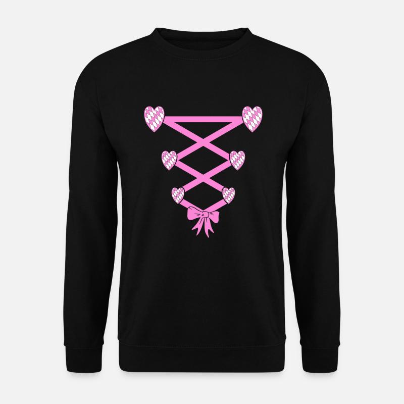 Volksfest Dirndl Ersatz - Unisex Pullover - Schwarz
