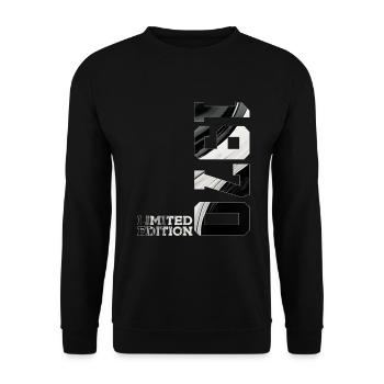 LIMITED EDITION 1970 56TH BIRTHDAY - Unisex Sweatshirt - black - Front - Alina (178cm) & Michal (187cm)