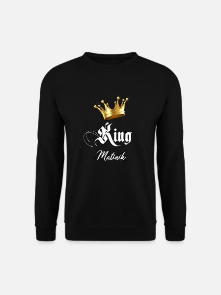 King Martinique Créole Papa Et Fils - Sweat-shirt Unisexe - noir