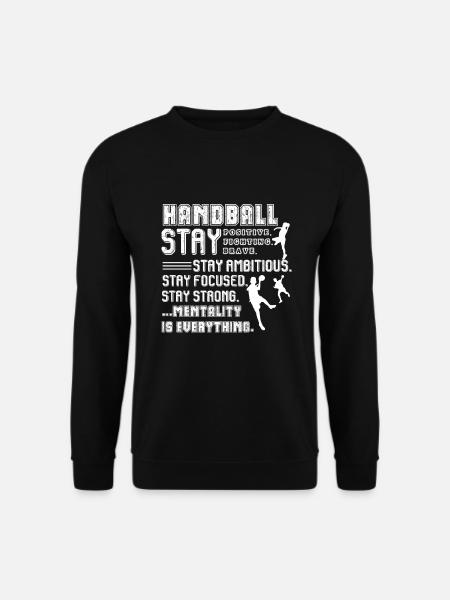 Handball Choses sur le handball - Sweat-shirt Unisexe - noir