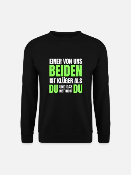 Klüger - Unisex Pullover - Schwarz