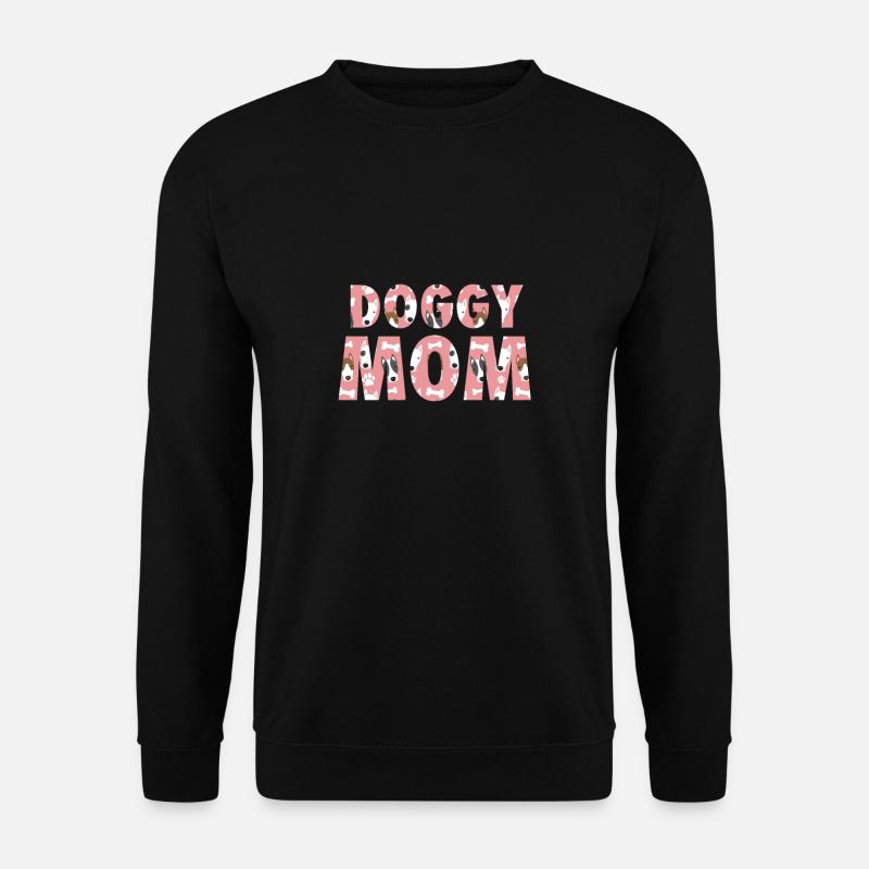 Doggy Mom - Unisex Pullover - Schwarz