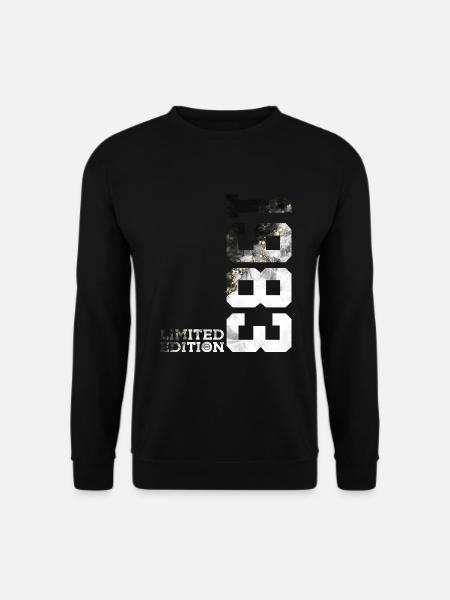 43RD BIRTHDAY LIMITED EDITION 1983 - Unisex Sweatshirt - black