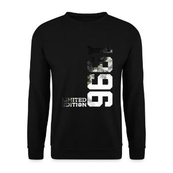 30E ÉDITION LIMITÉE ANNIVERSAIRE 1996 - Sweat-shirt Unisexe - noir - Devant - Alina (178cm) & Michal (187cm)