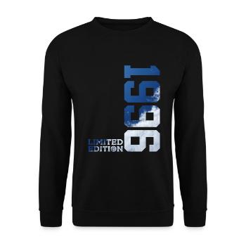 ÉDITION LIMITÉE 30E ANNIVERSAIRE 1996 - Sweat-shirt Unisexe - noir - Devant - Alina (178cm) & Michal (187cm)