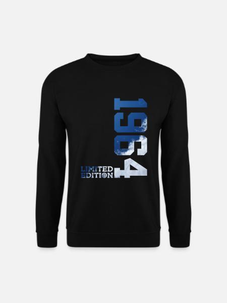 LIMITED EDITION 1964 62ND BIRTHDAY - Unisex Sweatshirt - black