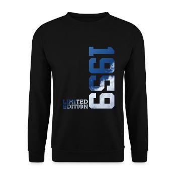 ÉDITION LIMITÉE 67E ANNIVERSAIRE 1959 - Sweat-shirt Unisexe - noir - Devant - Alina (178cm) & Michal (187cm)