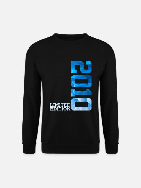 16. GEBURTSTAG LIMITED EDITION 2010 - Unisex Pullover - Schwarz